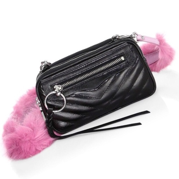 new ✦ Rebecca Minkoff ✦ Guitar Strap Crossbody Bag - Picture 2 of 8